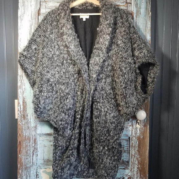 Witchy Grey style Coat/Sweater (Mohair Cocoon) Sz  M - Picture 2 of 8